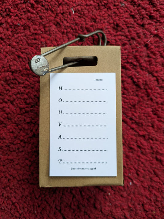 Houvast Dagkaartjes (aanvullingsset)